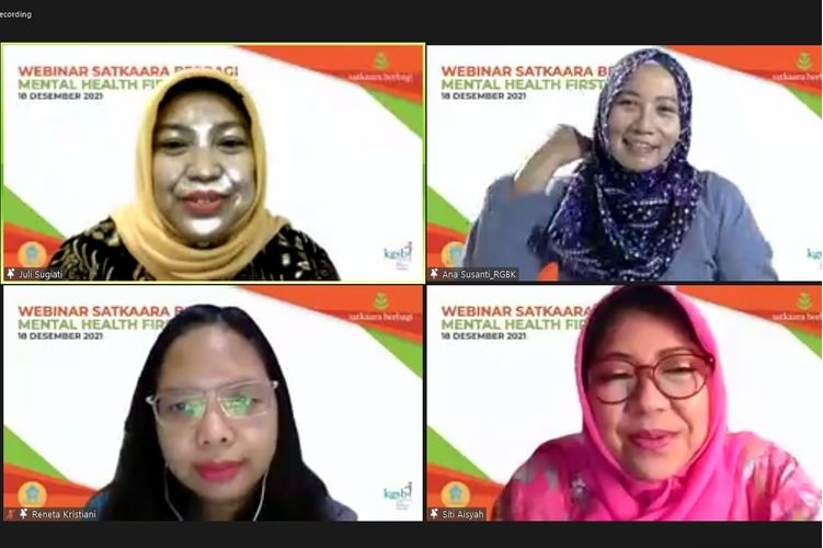 Webinar Satkaara dan Rumah Guru BK: Kesehatan Mental Siswa Sering Luput Diperhatikan