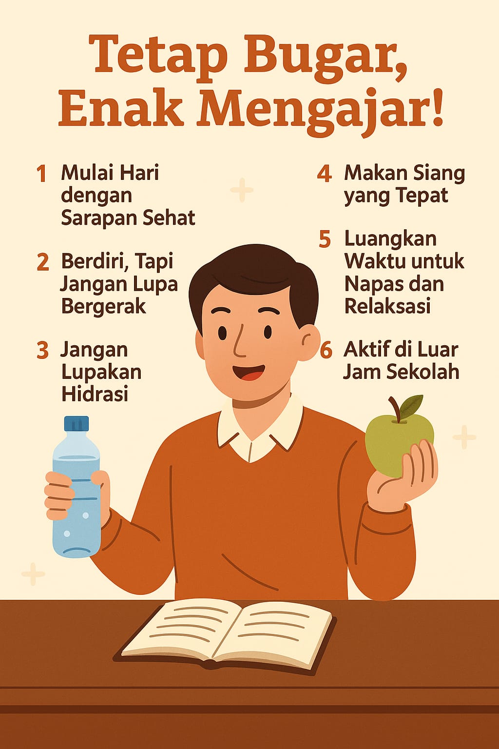 Tetap Bugar di Tengah Padatnya Mengajar