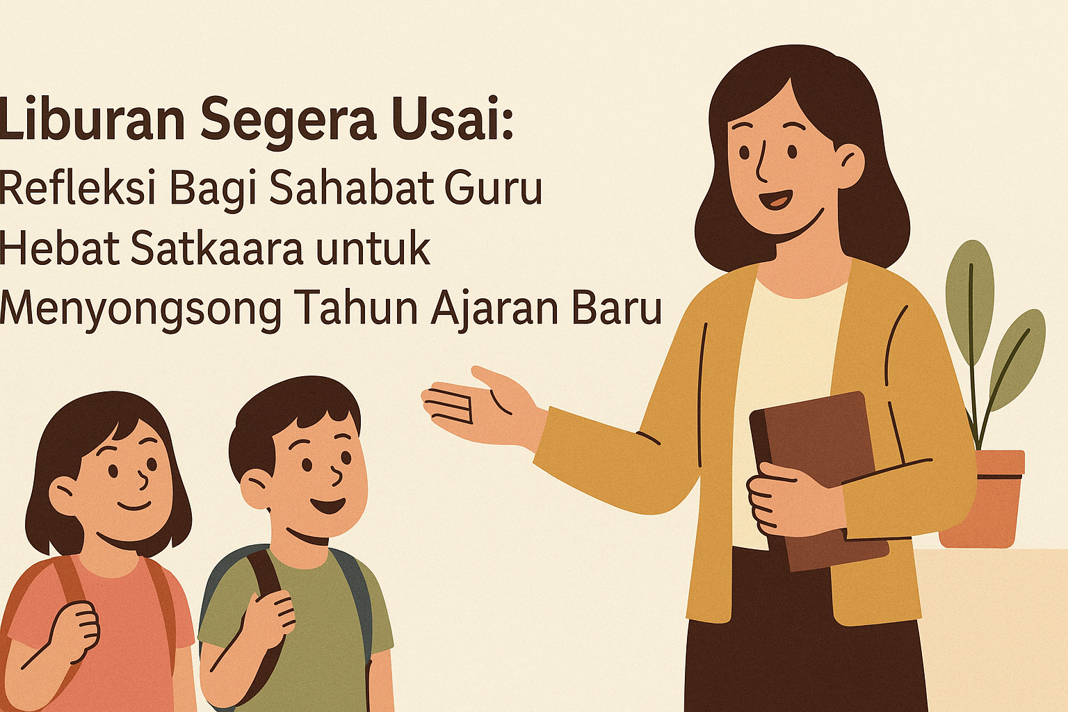 Hitung Mundur Menuju Sekolah